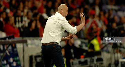 المصري يحتج على قرار إيقاف حسام حسن